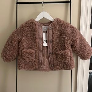 Zara button jacket/ brand new w tags